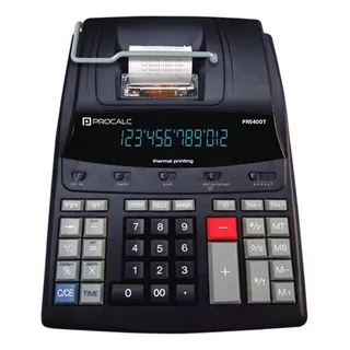 Calculadora De Impressão Térmica Procalc Pr5400t 12 Dígitos