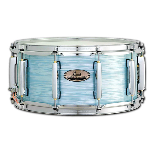 Carcasa de batería Pearl Session Studio Select 14x 6.5 Ice Blue O, color azul