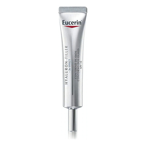 Crema Hyaluron Filler 3x effect Contorno de Ojos Eucerin Hyaluron-Filler día/noche para todo tipo de piel de 15mL/15g 30+ años