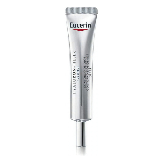 Crema Hyaluron Filler 3x effect Contorno de Ojos Eucerin Hyaluron-Filler día/noche para todo tipo de piel de 15mL/15g 30+ años