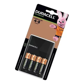 Cargador Duracell Aa Aaa Batería  Incluye 4 Pilas 