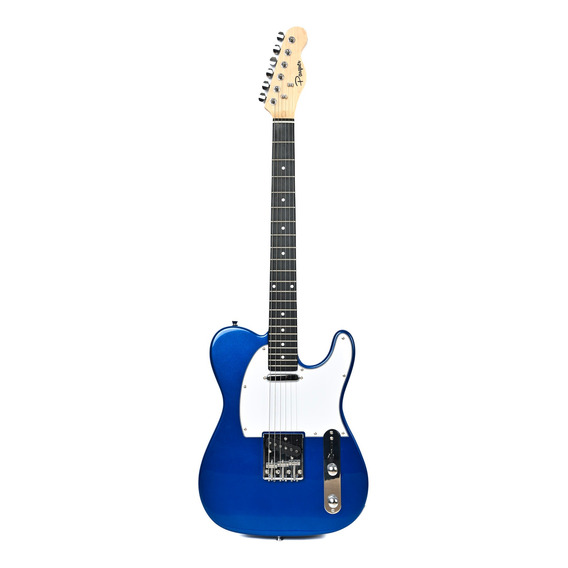 Guitarra Electrica Parquer Tipo Telecaster Azul Tl100 Cuota