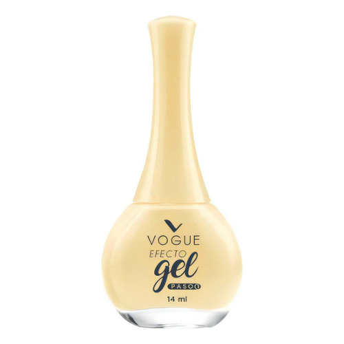 Esmalte de uñas color Vogue Efecto Gel de 14mL de 1 unidades color Soñadora