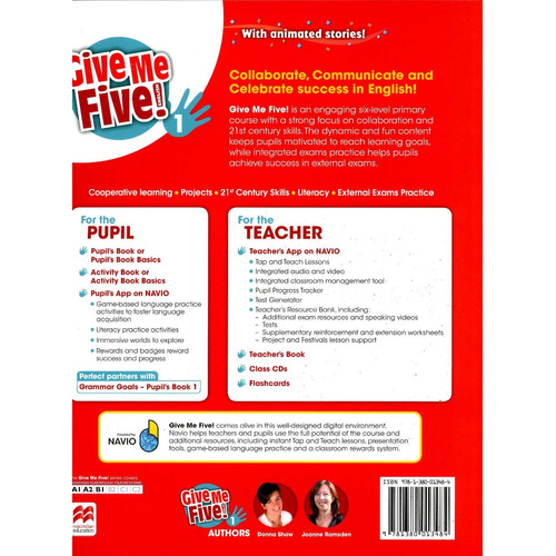 Give Me Five 1 - Pupil´s Book - Macmillan