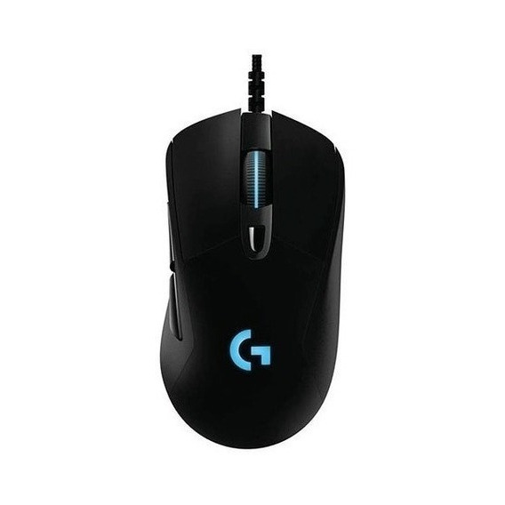 Mouse gamer de juego Logitech  Hero 16k G403 negro