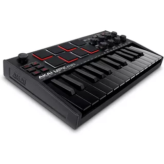 Akai Professional Mpk Mini Mk3 - Controlador De Teclado Color Negro