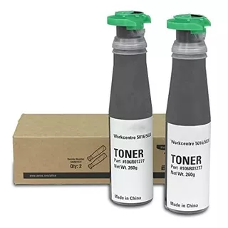 2 Botellas De Toner Para Xerox 5020 5016 106r01277 5,000 Pag