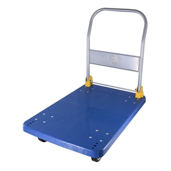 Carrito Plegable De Carga Tipo Plataforma Soporta 400 Kg 