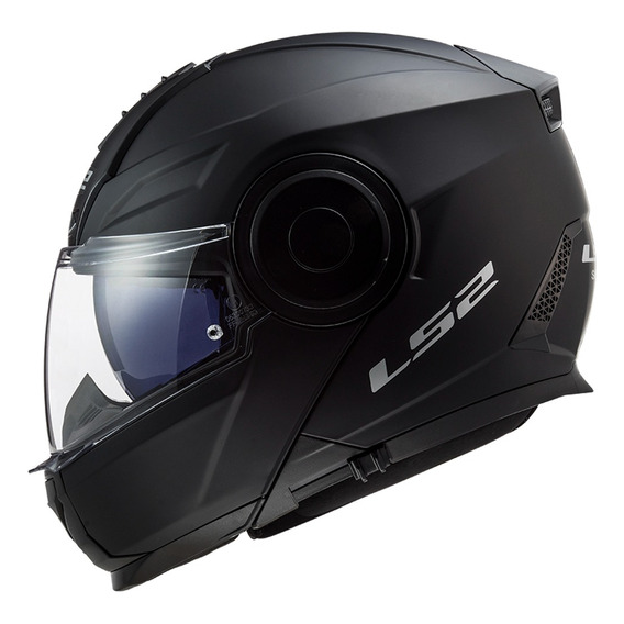 Casco Abatible Ls2 Scope Negro Mate #ls2oficial.