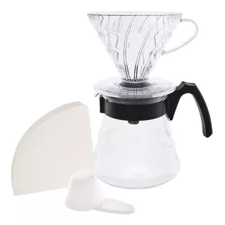 Set Dripper Hario V 60 Jarra, V60 Y Filtros 