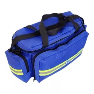 Bolso Botiquin Paramedico De Emergencia Grande Azul