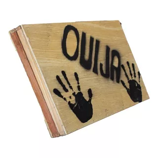 Ouija O Güija Tabla Artesanal Tallada