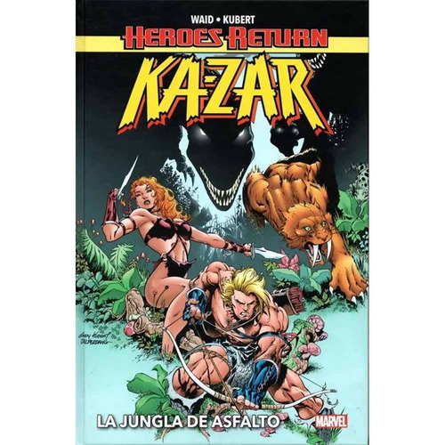 Heroes Return Kazar (hc) La Jungla De Asfalto, De Brian K Vaughn. Editorial Panini Marvel España, Tapa Blanda En Español, 2022