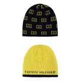 Tommy Hilfiger Beanie Chullo Reversible Para Niño