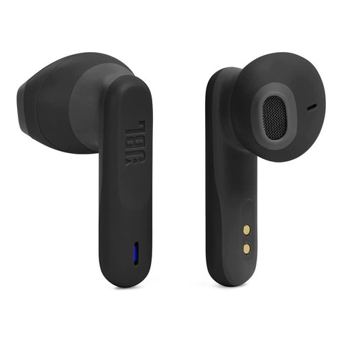 Audífonos in-ear inalámbricos JBL Wave JBLV300TWS negro con luz LED