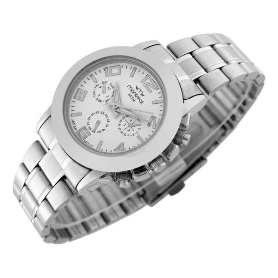 Reloj Montreal Mujer Ml1275 Malla Acero Resist Al Agua