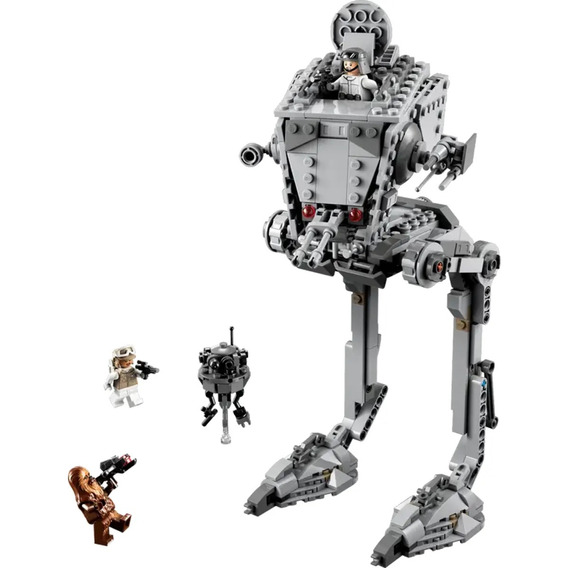 Lego Colección Star Wars Hoth At-st + Personajes 586 Piezas