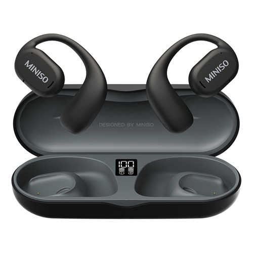 Miniso M05 Audífono Inalámbrico Bluetooth 5.3 ¡! Color Negro