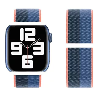 Correa Nylon Velcro Compatible Con Apple Watch 7- 42/44/45mm