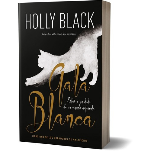 Libro Gata Blanca - Black