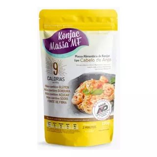 Macarrão De Konjac Cabelo De Anjo Konjac Massa Mf Sachê 200g