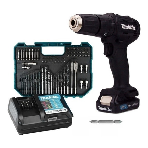 Taladro Rotomartillo Makita Hp333dyx3b + Set De Brocas