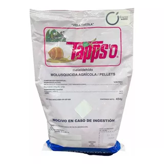 Tappso 454 Gramos Molusquicida Pellets Metaldehido Dragon