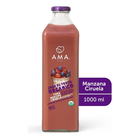 Ama Jugo Manzana Ciruela Organico 1lt.