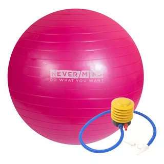 Pelota Balón De Pilates Yoga 55 Cm + Inflador Bombín