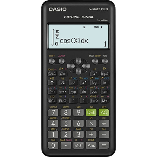 Calculadora Cientifica Casio Fx-570la Fx-570es Plus Español Color Negro