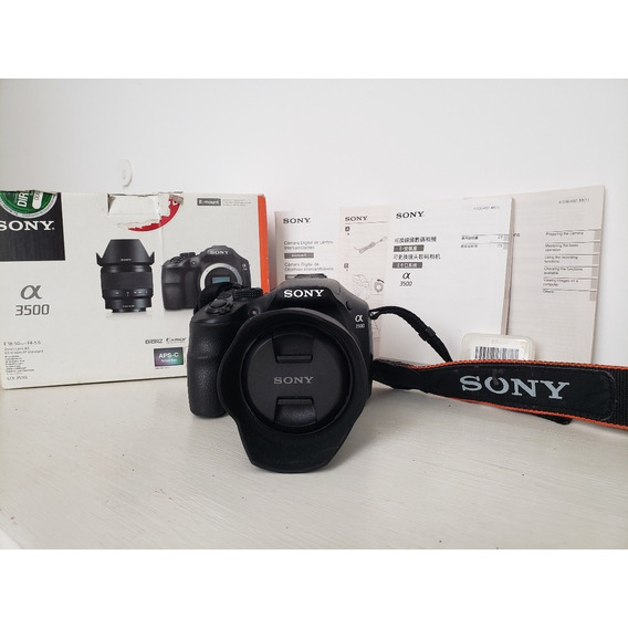 Camara Sony A3500 En Perfecto Estado.