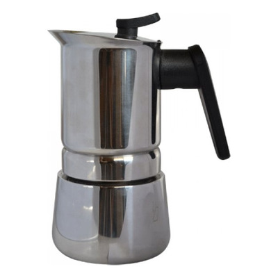Cafetera Pedrini Moka Steel Acero Inox. 02cf037 Bazarnet P