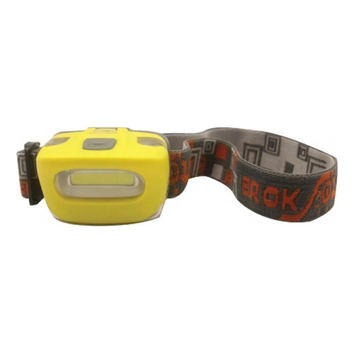 Linterna Frontal Broksol Frontoluz Lin-22 De 150 Lumens Color de la linterna Amarillo Color de la luz Amarillo