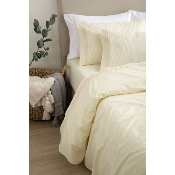 Juego Sabanas King Size 600 H Hotelera Linea Super Soft