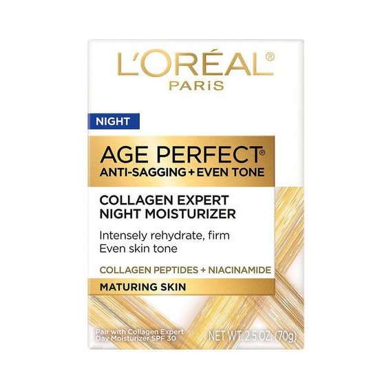 Crema Hidratante Loreal Age Perfect Collagen Noche