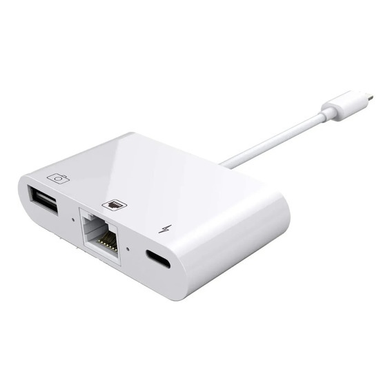 Adaptador Red Rj45 Para iPhone iPad Certify 1 Año Garantía