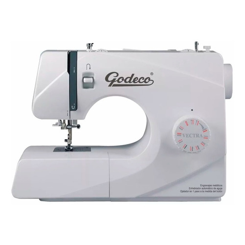 Maquina De Coser Godeco Vectra Color Blanco