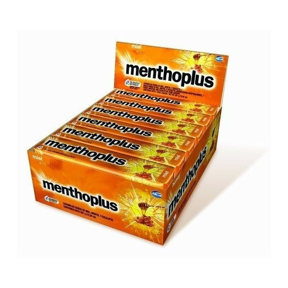 Caramelos Menthoplus De Miel X 12 Unidades