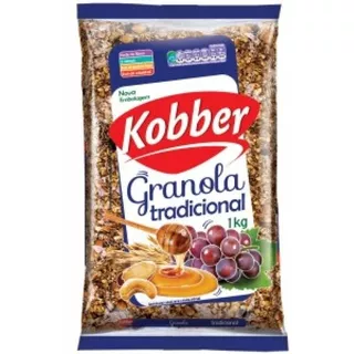 Granolas Kit Kobber Cacau Light/tradicional 1kg Cada = 2kg