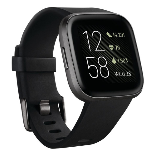 Fitbit Versa Fitness Smartwatch Color de la caja Black Color de la malla Black