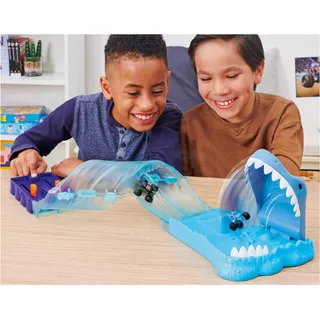 Monster Jam, Mini Megalodon Race And Chomp Playset 2 Truck