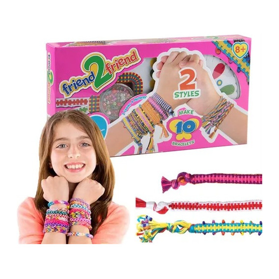 Juego De Charms Para Hacer Pulseras Bisuteria Para Niñas