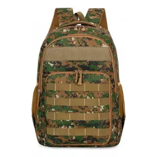 Mochila Tactica - Militar - 40 Lts - Reforzada - Camuflada -