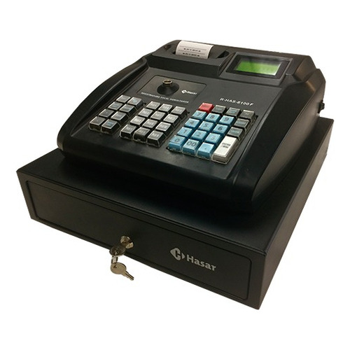 Caja Registradora Fiscal Hasar R-has 6100 Far 110v/220v Color Negro