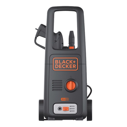 Hidrolavadora eléctrica Black+Decker BW15 de 1500W con 120bar de presión máxima 220V