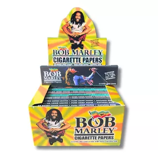 Caixa De Seda Smoking Bob Marley King Size - 50 Livretos