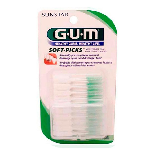 Palillos Interdentales Gum Soft-picks 40 Piezas