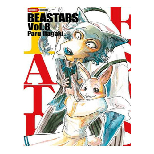 Panini Manga Beastars N.8, De Paru Itagaki. Serie Beastars, Vol. 8. Editorial Panini, Tapa Blanda En Español, 2020