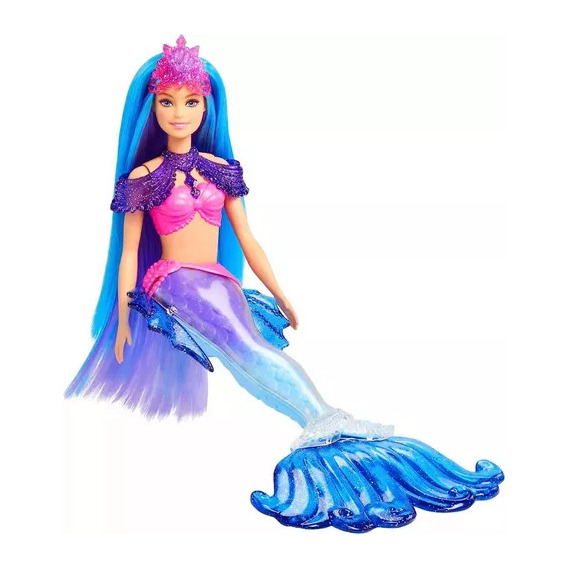 Barbie mermaid power malibu con accesorios Muñeca Sirena