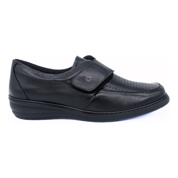 Zapato Para Diabético O Pie Delicado Mujer Cuero 5984pr